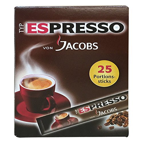 Jacobs Kaffee Espresso (25 Sticks, Packung)