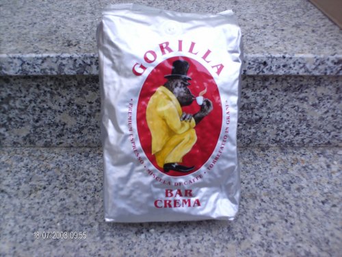 Joerges Espresso Gorilla Bar Crema , 1er Pack (1 x 1 kg)