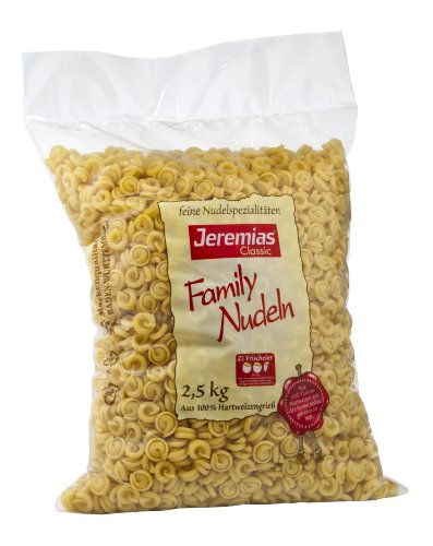 Jeremias Schneckli, Family Frischei-Nudeln, 1er Pack (1 x 2.5 kg Beutel)