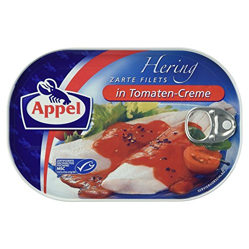 Appel Heringsfilets in Tomaten-Creme, 200 g