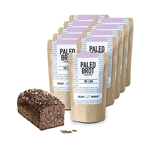 Organic Workout Paleo Brotbackmischung – 10er Pack – 100% Bio