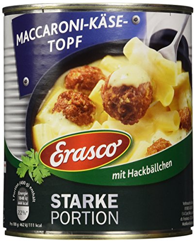 Erasco Maccaroni-Käse Topf, 2er Pack (2 x 800 g)