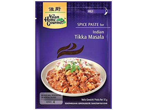 ASIAN HOME GOURMET, Spice Paste For Indian Tikka Masala, 50g