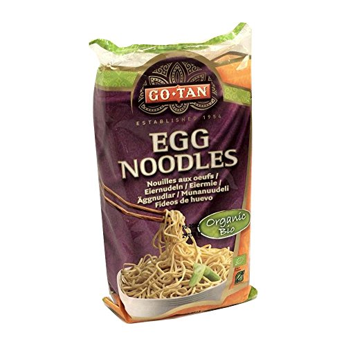 GoTan Organic Egg Noodles 250g Packung (Bio Eiernudeln)