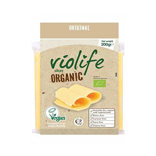 Violife Bio Scheiben Original – 200 g laktosefreie, vegane Käsescheiben