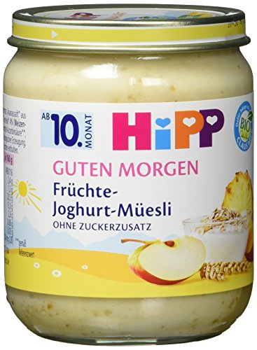 Hipp Guten Morgen, Früchte-Joghurt-Müesli, 6er Pack (6 x 160g)