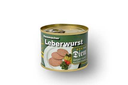 Diem Hausmacher Leberwurst Dose 200Gr