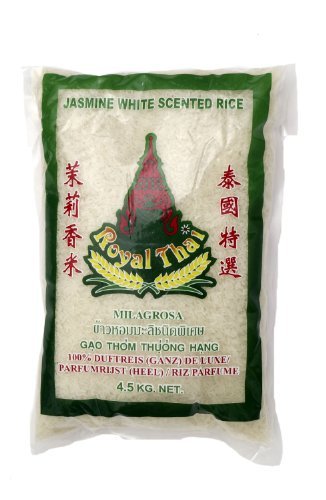 [ 4,5kg ] ROYAL THAI Langkorn Duftreis (ganz) DE LUXE / Jasmin White Scented Rice