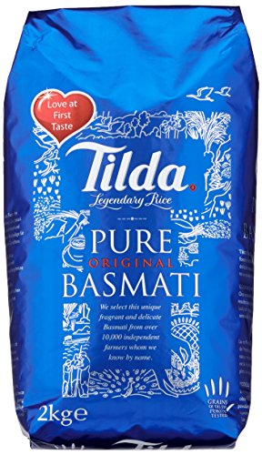 Tilda Pure Original Basmati Rice, 2er Pack (2x2kg)