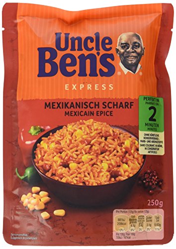 Uncle Ben's Express Reis Mexikanisch Scharf, 6er Pack (6 x 250 ml)