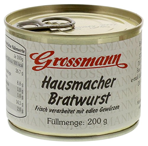 Grossmann – Hausmacher Bratwurst – 200g
