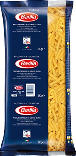 Barilla Pasta Nudeln Tortiglioni n. 83, 1er Pack (1 x 5 kg)