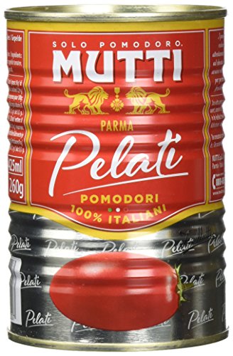 Mutti Pelati Schältomaten, 6er Pack (6 x 400 g)