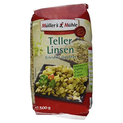 Müller's Mühle Teller-Linsen, 500 g