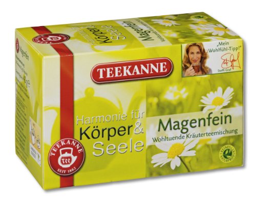 Teekanne Magenfein Kräuterteemischung 20 Beutel, 2er Pack (2 x 40 g Packung)