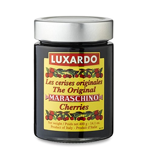 Luxardo The Original Maraschino Cherries Alkoholfrei Spirituose  (1 x 400 g)