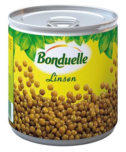 Bonduelle Linsen, 12er Pack (12 x 425 ml Dose)