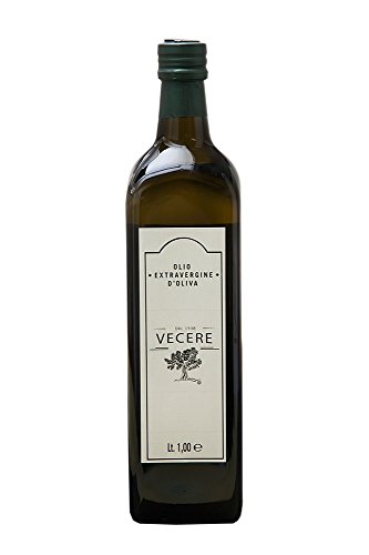 Vecere Olio Extra Vergine Di Oliva, Natives Olivenöl Extra – 1 L Flasche (1 x 1 L)