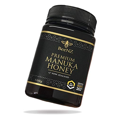 BeeNZ® – Premium Manuka Honig MGO 263+ (UMF10+) 500g aus Neuseeland – 100% reiner Manuka-Honig ohne Zusatzstoffe – Methylglyoxal Gehalt