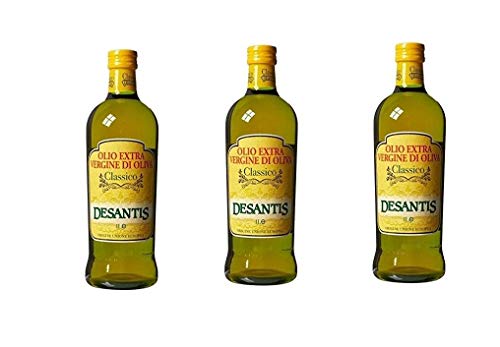 3x De Santis Classico Extra Natives nativ Olive Olivenöl 1L olio di oliva