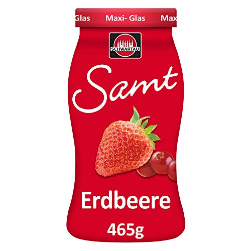 Schwartau Samt Erdbeere Maxi-Glas, 465 g