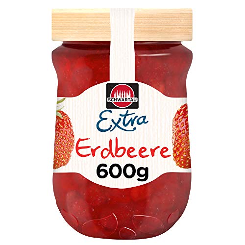 Schwartau Extra Erdbeere, Konfitüre, 600 g