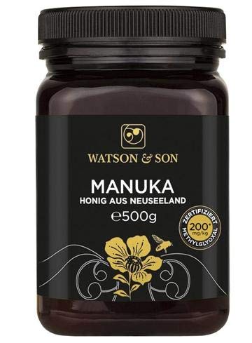 Watson & Son Manuka Honig MGO 200+ 500g | Premium Qualität aus Neuseeland