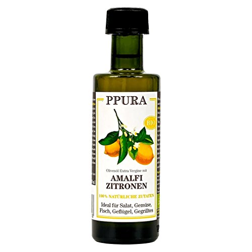 PPURA Olivenöl mit Amalfi-Zitrone (100 ml) – Bio