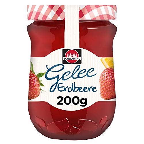 Schwartau Gelee nach Hausfrauenart Erdbeere, 6er Pack (6 x 200 g)