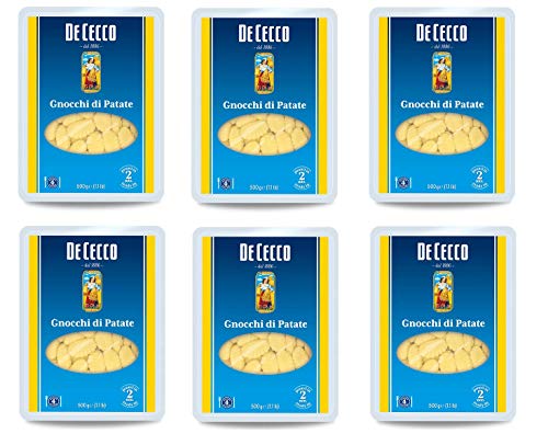 6x Pasta De Cecco 100% Italienisch Gnocchi di patate Nudeln 500g